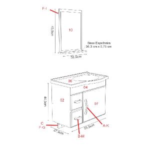 GABINETE SIENA  2GAVESP PRETO