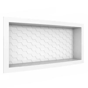 NICHO MAX EM PLASTICO INJETADO BRANCO 60X30