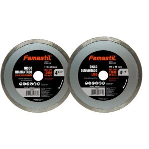 DISCO DIAM. LISO PORCEL. 4 3/8 110X20MM